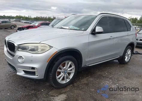 2015 BMW X5 Sdrive35I z USA, uszkodzony, nr VIN 5UXKR2C51F0H39437